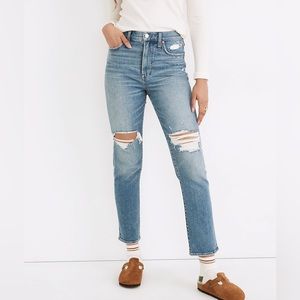 MADEWELL The Tall Perfect Vintage Jean in Denman Wash 31 T NWT